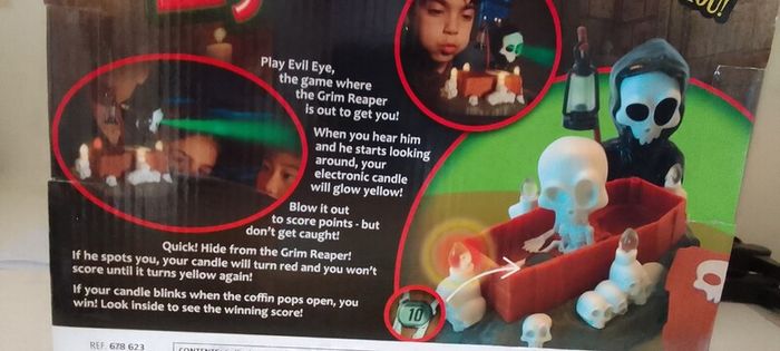 Evil Eye awesome interactive board game kids batteries included