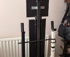 Bench press, foldable