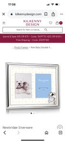 baby photo frame newbridge silverware