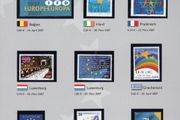 2007 Germany. Deutsche Post sheet commemorating 50 Years of the Treaty of Rome with details in German with stamps  from around Europ