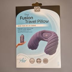 GO Travel - The Fusion Travel Neck Pillow/Cushion (Blue) - New
