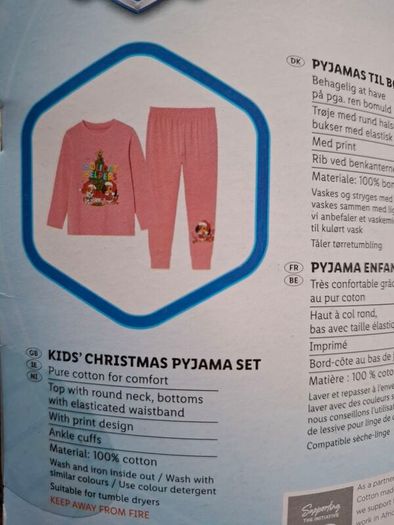 Paw Patrol Christmas Pyjama set 122/128 6-8y girls