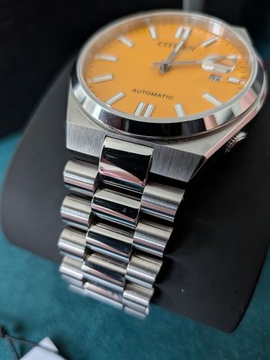 Citizen Tsuyosa 40mm Automatic Movement Watch Yellow
