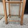 1960's English Woven High Stool Image 7