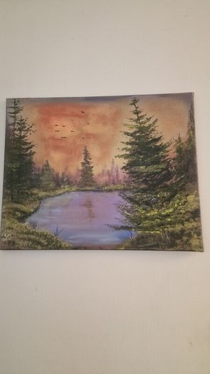 hand-painted picture