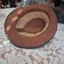 leather fedora hat Image 4