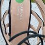 ladies stiletto sandals. Kurt Geiger Carvela size 40. Brand new.black suede effect with faux snake skin detail. Lace up ankle fastening. Very pretty shoe Image 5