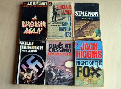 Thriller & war novels (A-format paperbacks)