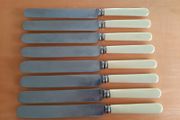 Antique dinner knives (8)