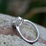 Large Art Deco 1.8ct Diamond Solitaire Ring - Platinum Image 9