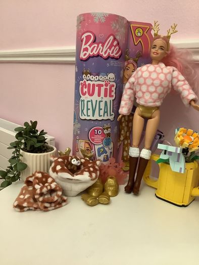 Deer Barbie Cutie Reveal Doll
