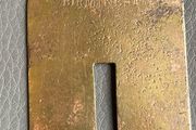 WW1 brass button cleaner
