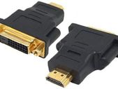 New Gold Plated Female DVI to Male HDMI Adapter Converter Connector