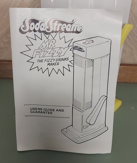 Vintage Mr Fizzy soda stream