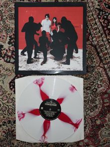 The White Stripes: White Blood Cells LP Limited Edition Red & White Pinwheel