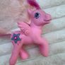 My Little Pony G3 Hidden Treasure Pegasus Pink Glitter Jewel 2004 Dirty Used Please see photos Image 2