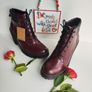Dr Martens Persephone cherry red chunky heel platform boots UK8 EU42 US10 Image 10