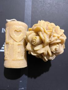 Hand made Pure beeswax candle 100% natural product
