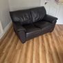 leather sofa and chair Image 4