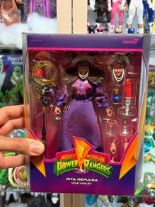 Mighty Morphin power rangers Rita Repulsa Super 7 Ultimates