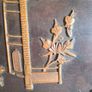 Chinese Carved Wooden Wall Panel Image 3