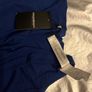 Armani Eagle Stretch Cotton V-Neck T-Shirt, Marine, SIZE XL BRAND NEW white tag Image 4