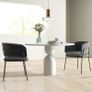 Upholstered Chair, Modern and Comfortable, 57x53x73 cm, Gray Image 4