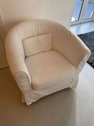 IKEA Tullsta Cream tub armchair