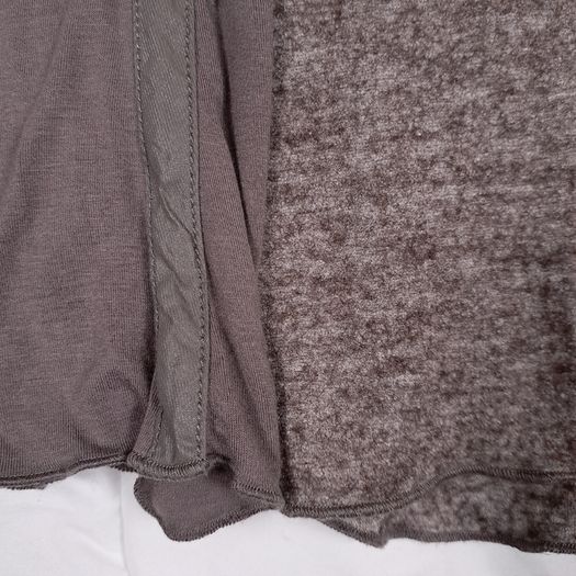 Kapalua Earth Tone Taupe Brown Paneled A-Line Midi Skirt 12UK/40EU