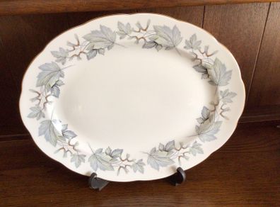 Royal Albert Silver Maple Pattern large meat / Turkey Platter