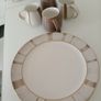 10pc Denby Truffle & Layers Set - Plates, Mugs, Jug & Bowl. Image 2