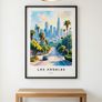 Los Angeles Wall Art Print, Travel Poster Image 6