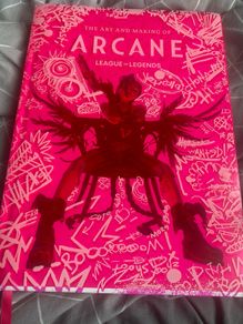 Jinx arcane book how it was made