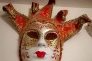 Handmade large Venice mask