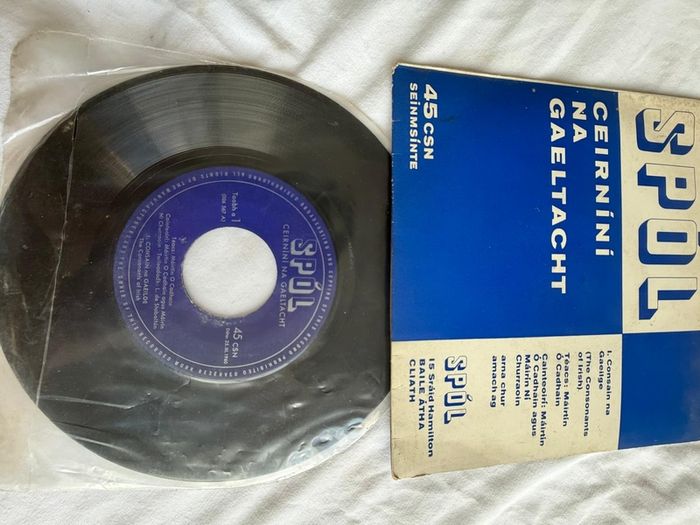Curated Job Lot of 54 Vintage 7" Vinyl Records - ALL Pressed in Ireland (John Lennon, Pink Floyd, The Kinks)