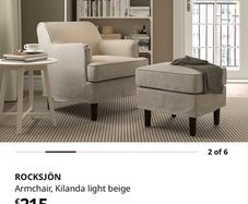 Armchair and Foot Stool