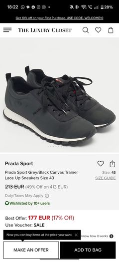 prada trainers