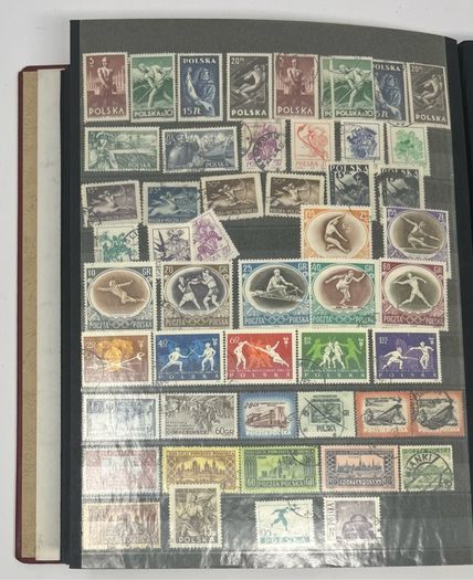 Collection: Poland Stamps mainly used however some mint noted along with some miniature sheets on 38 pages