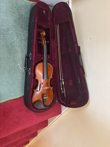 Vintage 1/2 size violin - with thomastik spirocore strings