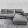 Grey Chaise Couch Image 3