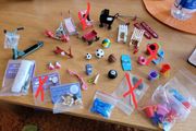 Dolls house accessories - outdoor toys and sports equipment