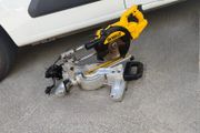 DeWalt DWS774 216mm XPS sliding mitre saw, 230/240V