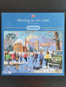 BN Skating on the Lake by Kevin Walsh  500 pieces