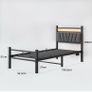 Bed frame with Headboard and USB Charging Station Image 8