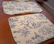 upholstery fabric Toille pattern