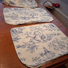 upholstery fabric Toille pattern