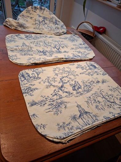 upholstery fabric Toille pattern