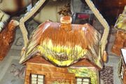 Antique Price &amp; Kensington Cottage Ware Cookie Jar, Postage Available or Collection