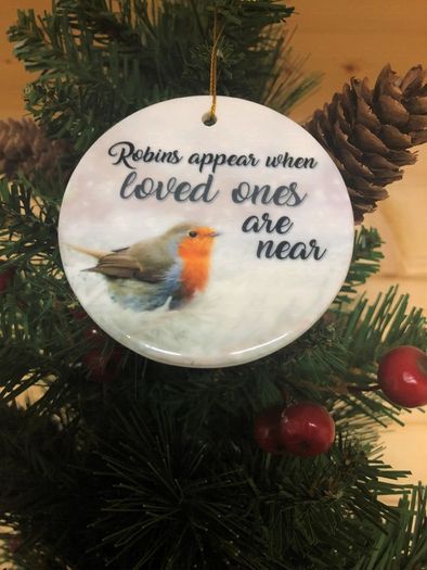 Robins appear when loved ones are near