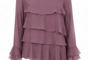 Zara May e Tiered Ruffle Blpuse